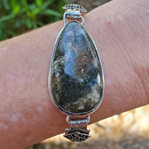 New Seraphinite Silver Bracelet. - Picture 13 of 13